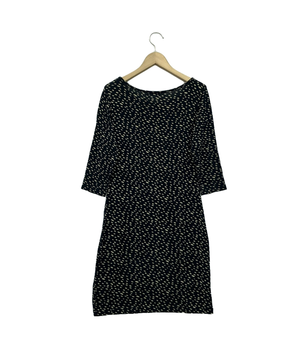 マリメッコ 七分袖ワンピース ドット柄 レディース SIZE XS (XS) marimekko