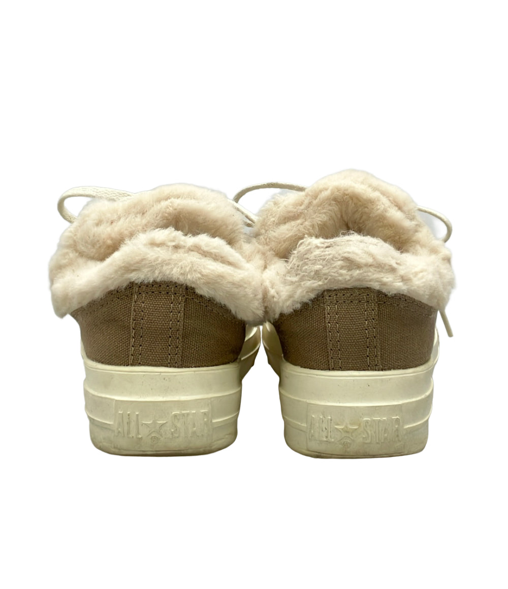 CONVERSE ローカットスニーカー 厚底 ボア オールスター ライト PLTS ボアカラー OX 5SD729 レディース SIZE 24.0 コンバース