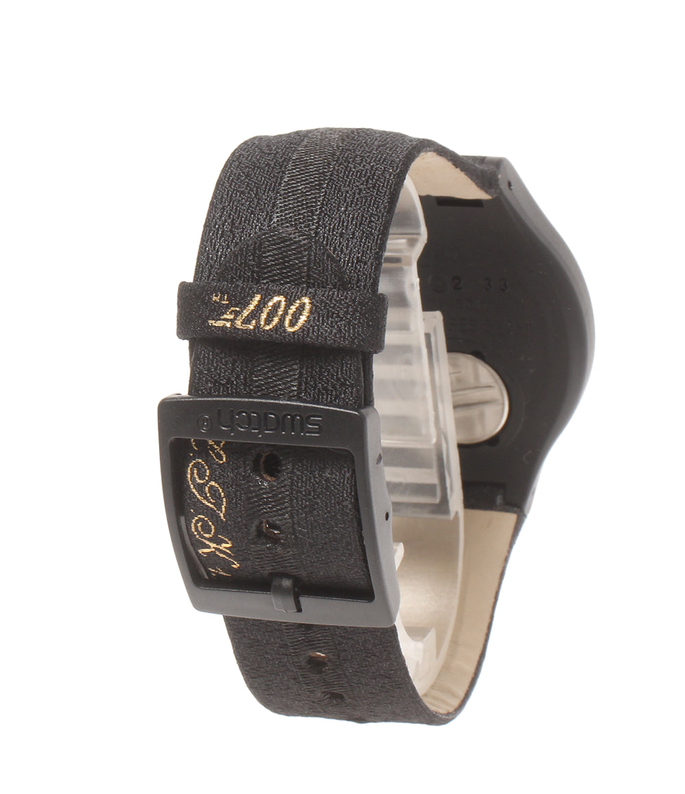 美品 Swatch 腕時計 007コラボ 消されたライセンス Licence to Kill クオーツ メンズ スウォッチ