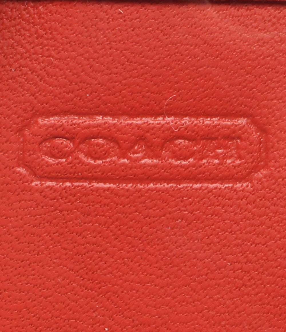 美品 COACH ピクチャーフレームキーホルダー シグネチャー コーチ