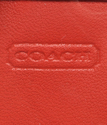 美品 COACH ピクチャーフレームキーホルダー シグネチャー コーチ