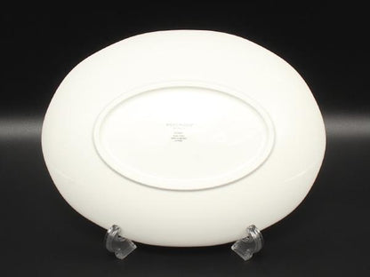 美品 WEDGWOOD オーバルディッシュ 皿 25cm フローレット ウエッジウッド