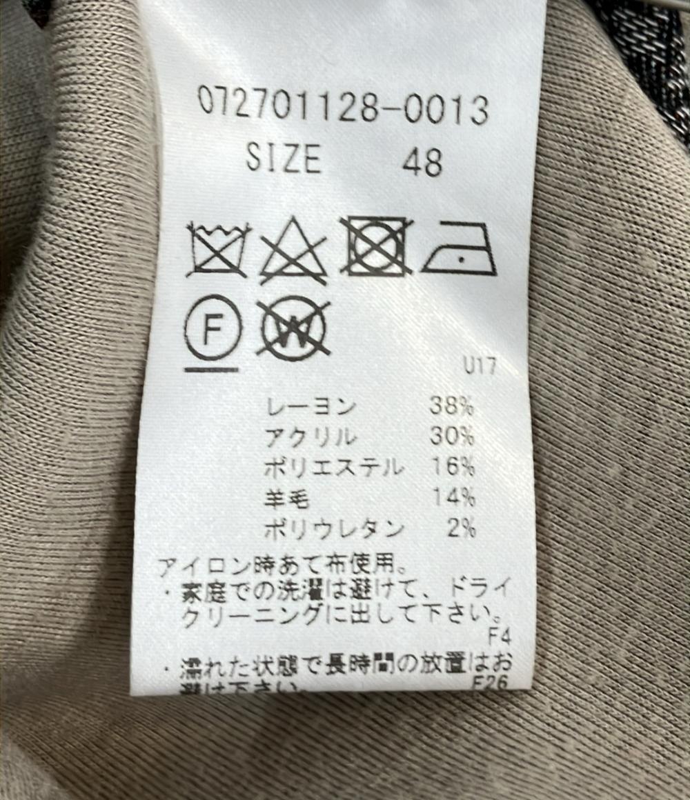 BOB テーラードジャケット ポケットチーフ付き チェック柄 SIZE 48 (L) ボブ