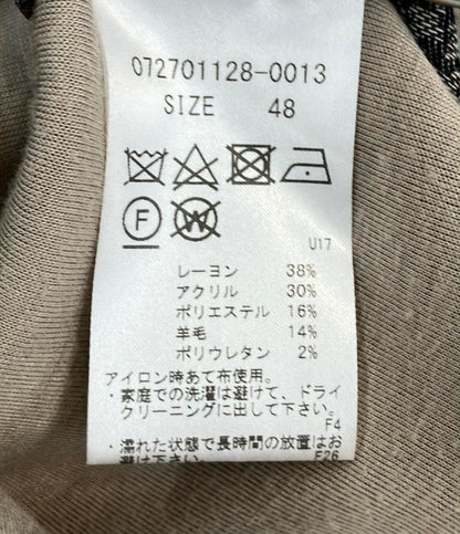 BOB テーラードジャケット ポケットチーフ付き チェック柄 SIZE 48 (L) ボブ