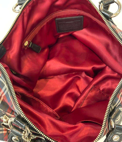 COACH トートバッグ チェック柄 シグネチャー 18713 レディース コーチ