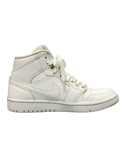 ナイキ ミドルカットスニーカー エア ジョーダン 1 MID BQ6472-110 レディース SIZE 22.0 (XS) NIKE