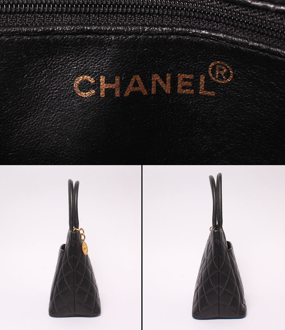 CHANEL トートバッグ キャビアスキン ココマーク ゴールド金具 レディース シャネル