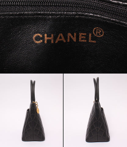 CHANEL トートバッグ キャビアスキン ココマーク ゴールド金具 レディース シャネル