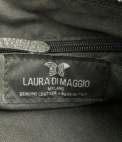 美品 LAURA DI MAGGIO ショルダーバッグ 斜め掛け 牛革 レディース ローラディマッジオ