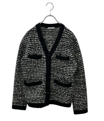 theory luxe 長袖カーディガン ツイード Vネック 24AW レディース SIZE 32 (S) セオリーリュクス