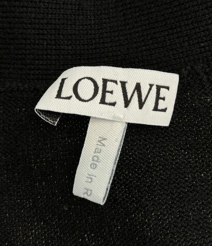 美品 LOEWE 長袖カーディガン アナグラム刺繍 レディース SIZE XS ロエベ
