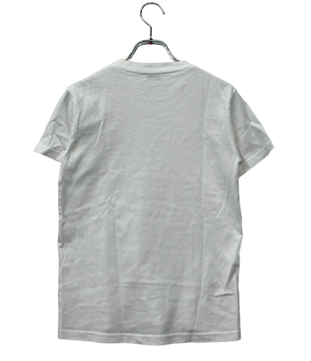 BALENCIAGA 半袖Tシャツ スモールロゴ コットン100% 556107 TYK28 9000 レディース SIZE S バレンシアガ