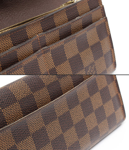 LOUIS VUITTON 長財布 ポルトフォイユ サラ ダミエ N63209 メンズ レディース ルイ・ヴィトン