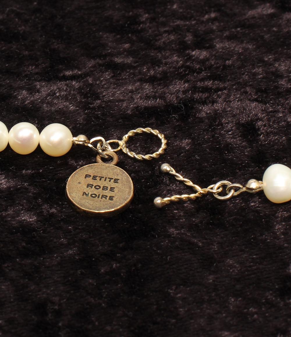 プティローブノアー ロングネックレス 淡水パール レディース petite robe noire