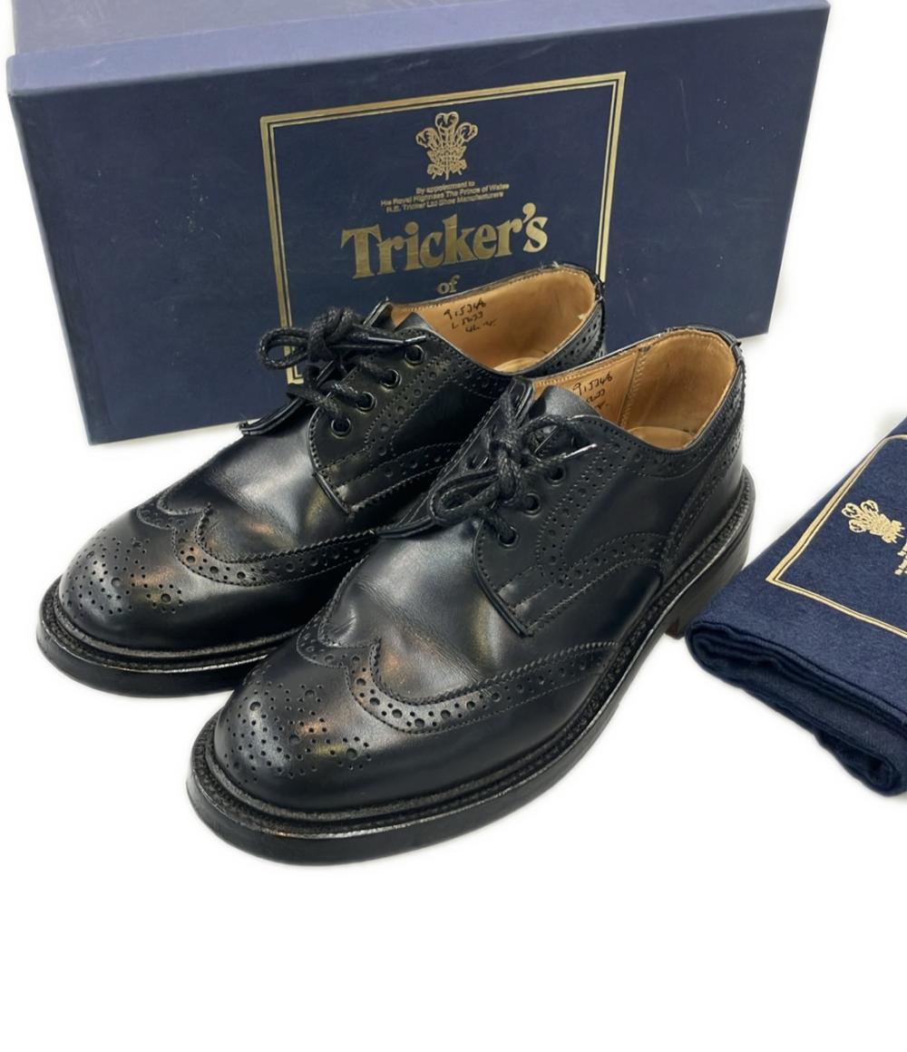 Tricker's ドレスシューズ ウイングチップ バートン レディース SIZE 4