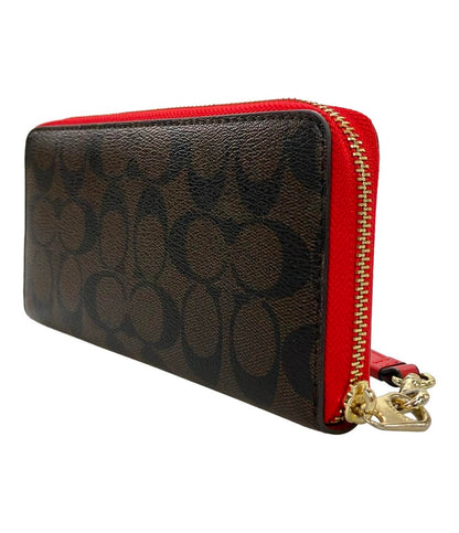 COACH ラウンドファスナー長財布 レザー C4452 レディース コーチ