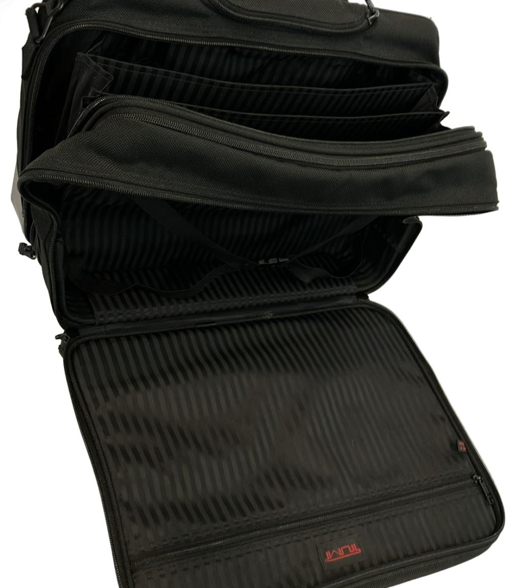 TUMI 2way キャリーバッグ キャリーケース ショルダーバッグ 斜め掛け 機内持ち込み メンズ トゥミ