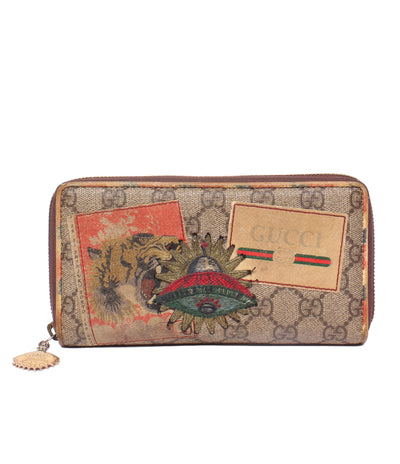GUCCI ラウンドファスナー長財布 GGスプリーム 473909 496334 メンズ グッチ