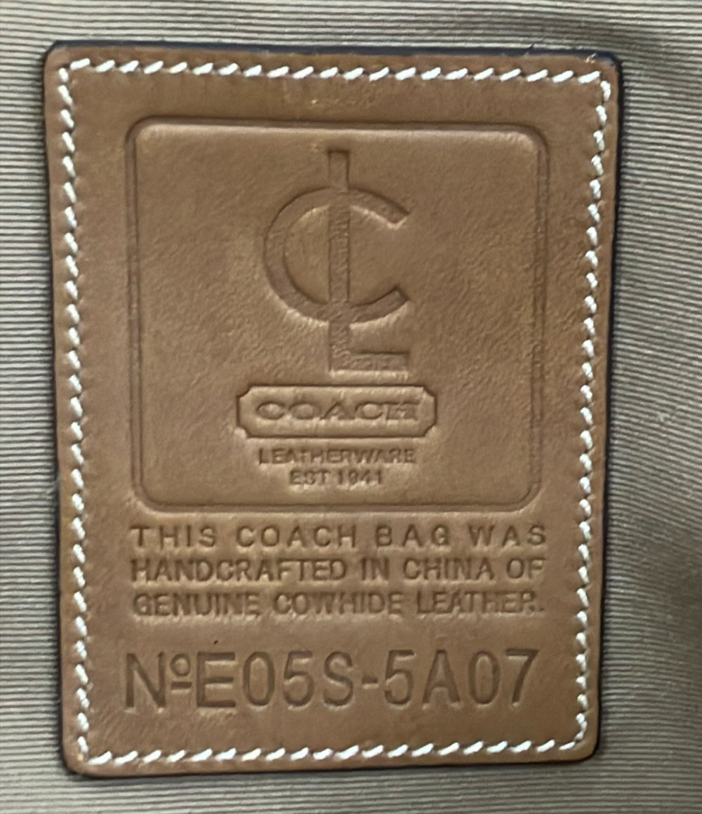 COACH ブリーフケース ショルダーバッグ 斜め掛け 5A07 レディース コーチ