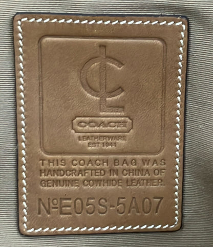 COACH ブリーフケース ショルダーバッグ 斜め掛け 5A07 レディース コーチ
