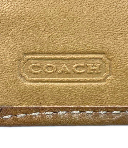 COACH 二つ折り財布 シグネチャー レディース コーチ