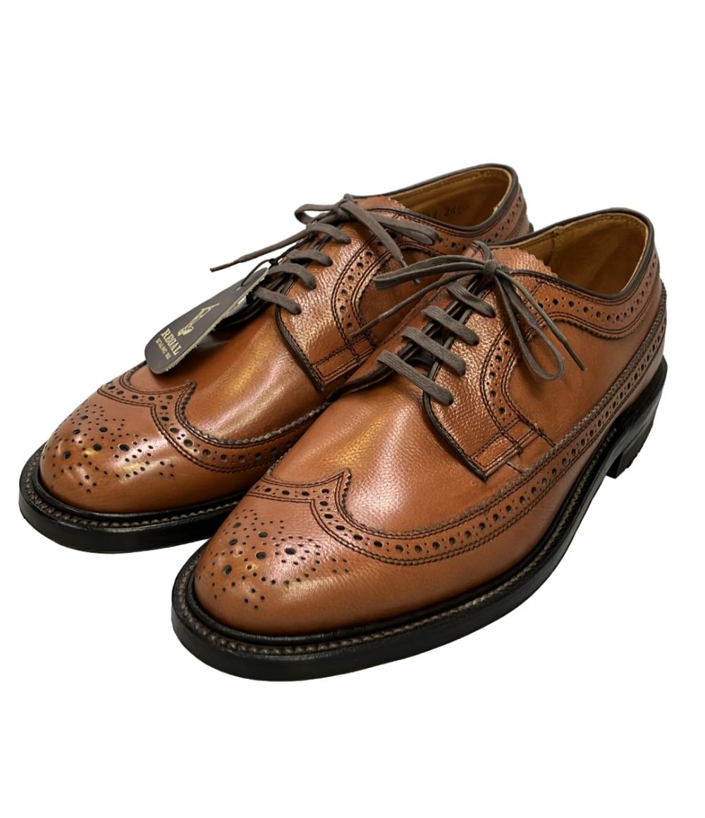 美品 REGAL ドレスシューズ ウィングチップ メンズ SIZE 24.5 リーガル
