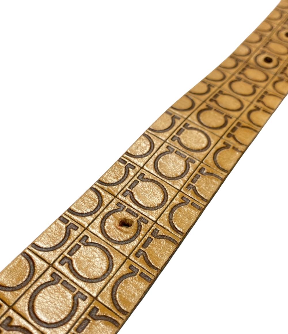 Salvatore Ferragamo ベルト ガンチーニ CI-67 5028 メンズ