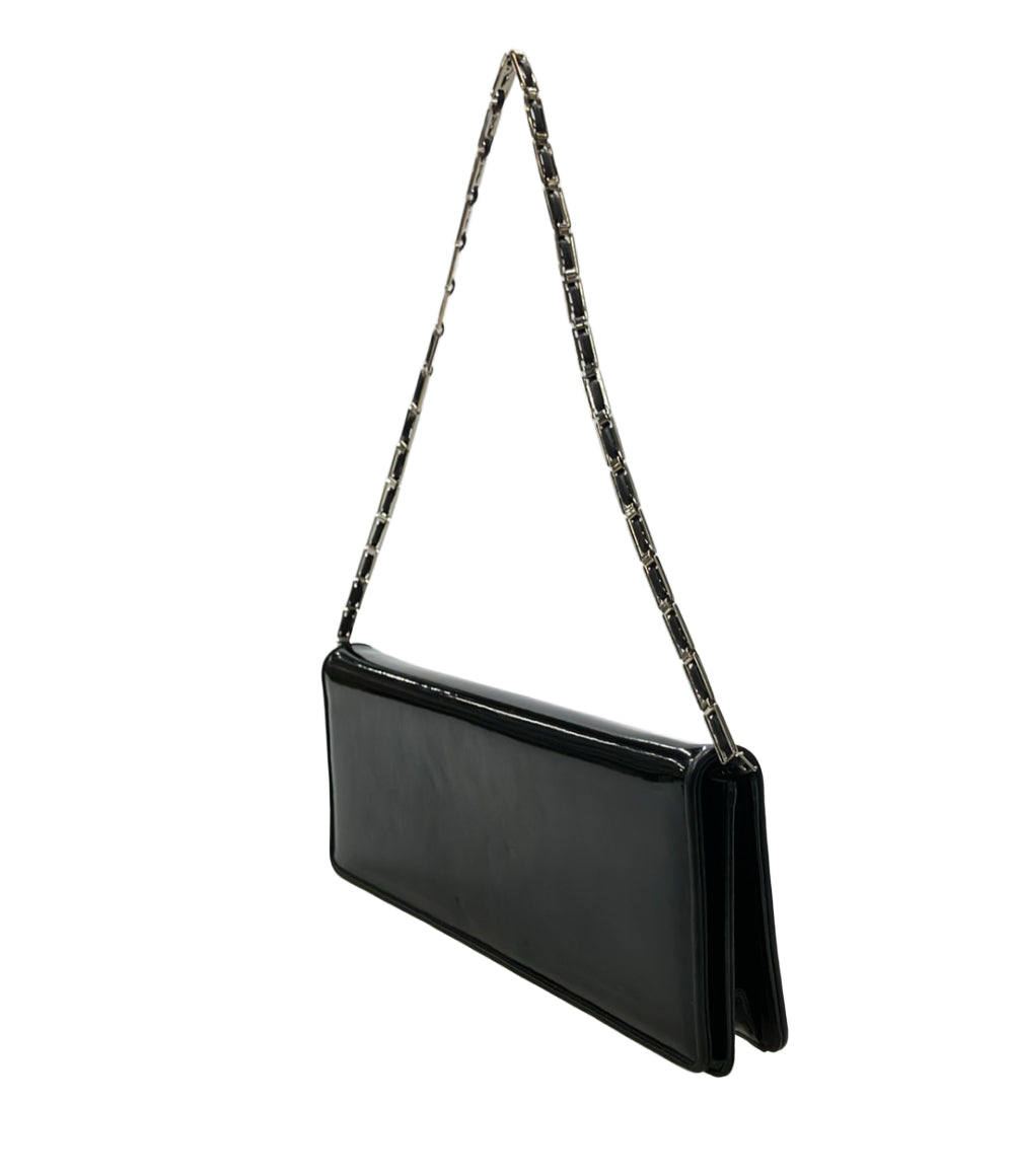 Salvatore Ferragamo ショルダーバッグ 肩掛け エナメル チェーン BW-21 4384 レディース サルヴァトーレフェラガモ