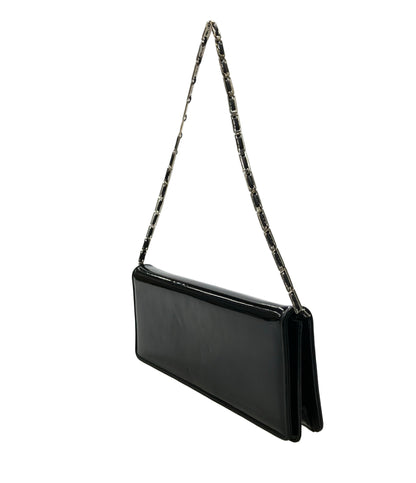 Salvatore Ferragamo ショルダーバッグ 肩掛け エナメル チェーン BW-21 4384 レディース サルヴァトーレフェラガモ