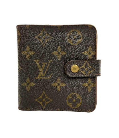 ルイ・ヴィトン 二つ折り財布 コンパクトジップ モノグラム M61667 レディース LOUIS VUITTON