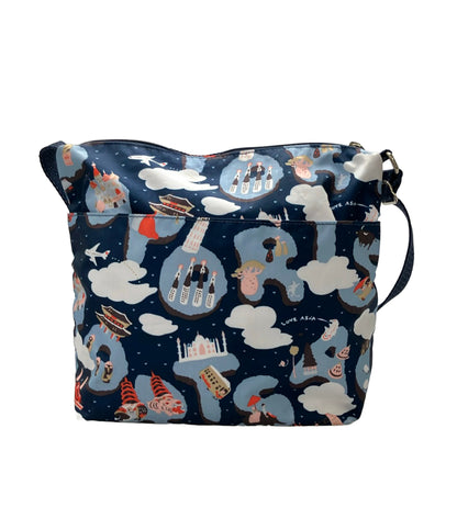 美品 LeSportsac ショルダーバッグ 斜め掛け レディース レスポートサック