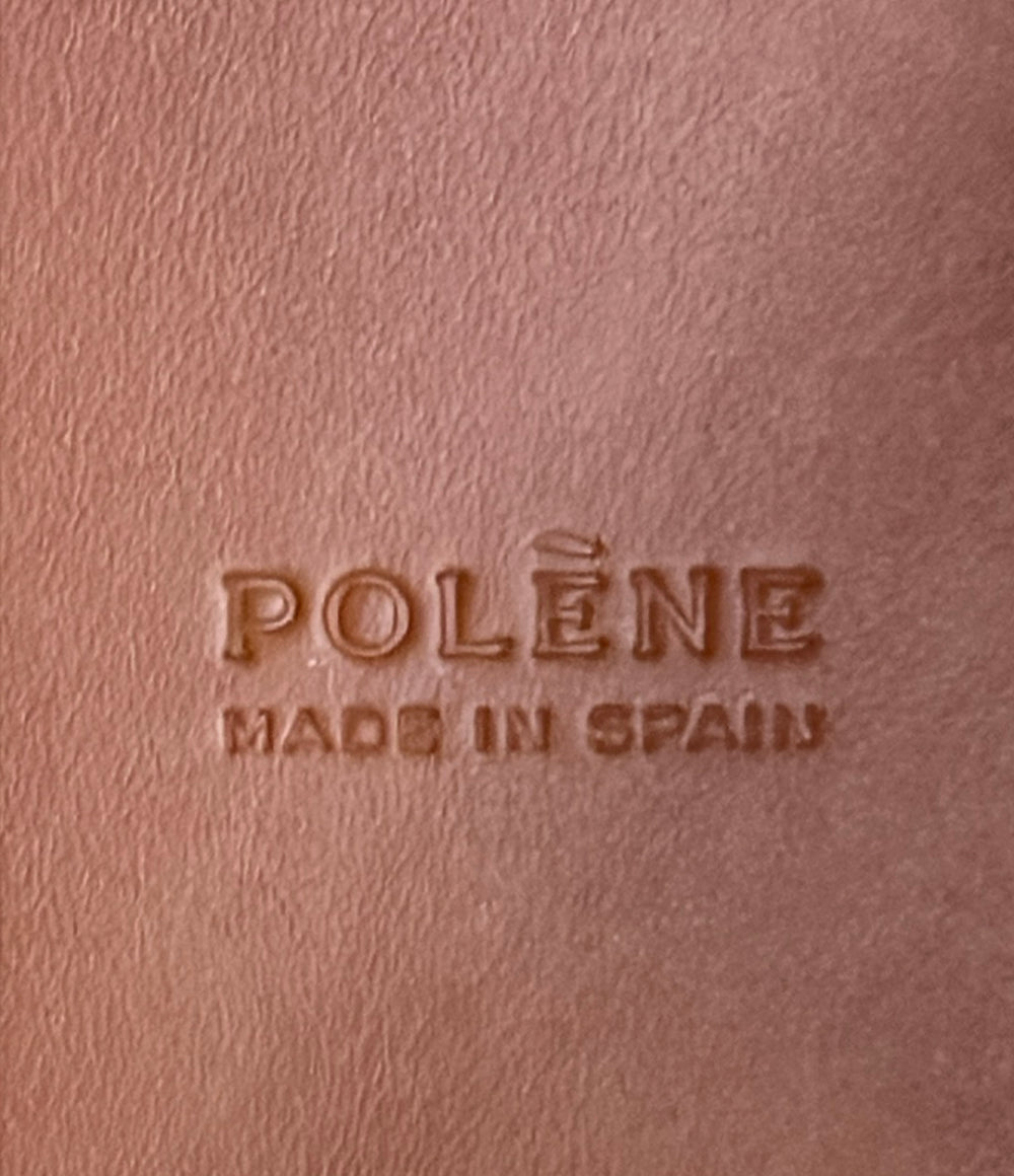 Polene トートバッグ キャンバス レザー レディース ポレーヌ