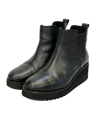 COLE HAAN サイドゴアブーツ ショートブーツ ウェッジソール ZEROGRAND W32056 レディース SIZE 7.5 (L) コールハーン