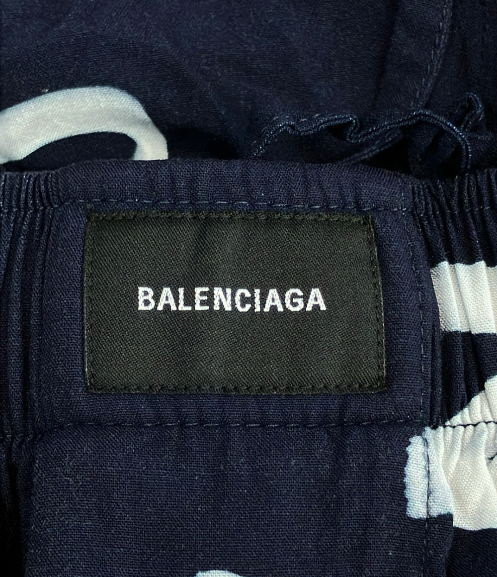 BALENCIAGA 総ロゴ ショートパンツ 719975 メンズ SIZE 44 バレンシアガ