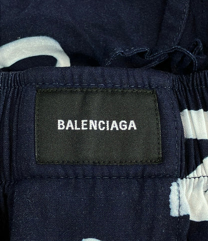BALENCIAGA 総ロゴ ショートパンツ 719975 メンズ SIZE 44 バレンシアガ