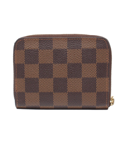 美品 LOUIS VUITTON コインケース ジッピーコインパース ダミエ N63070 レディース メンズ ルイ・ヴィトン