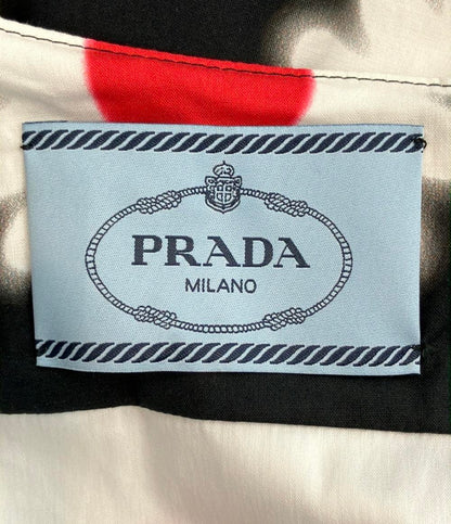 プラダ 花柄 ノースリーブワンピース レディース SIZE 36S PRADA