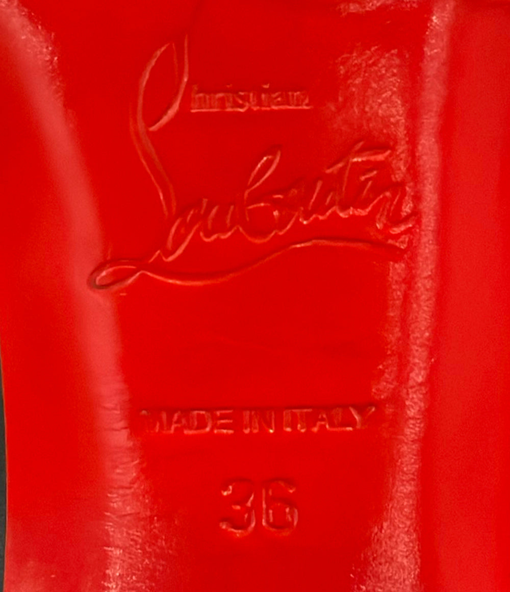 Christian Louboutin サイドジップショートブーツ レディース SIZE 36 (23.5cm) クリスチャンルブタン