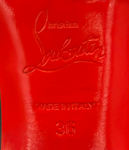 Christian Louboutin サイドジップショートブーツ レディース SIZE 36 (23.5cm) クリスチャンルブタン