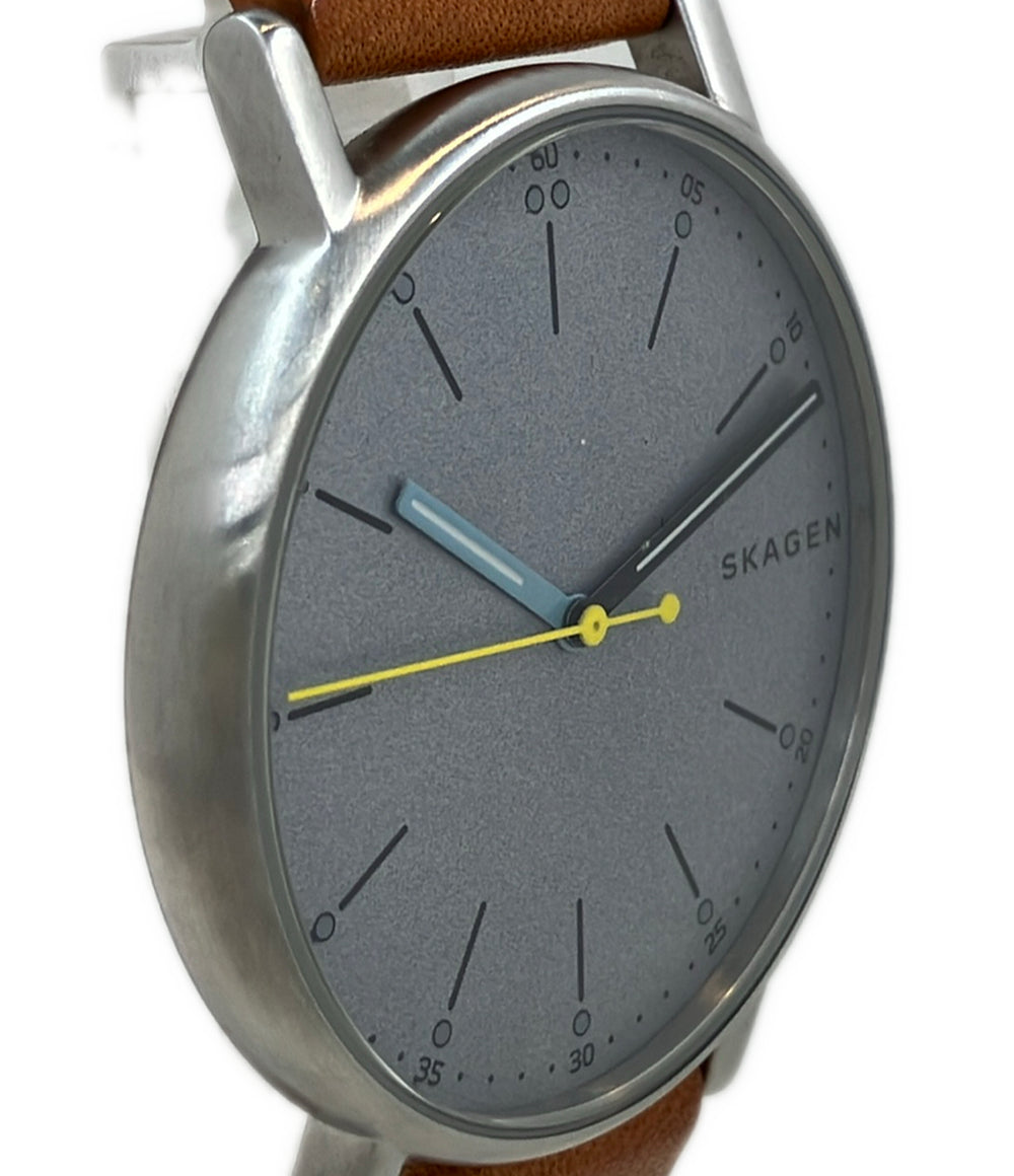 SKAGEN 腕時計 クオーツ グレー SKW6373 メンズ スカーゲン