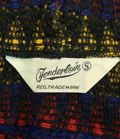 TENDERLOIN パーカー PARKA ZIPマルチカラー系フルジップニット ネイティブ メンズ SIZE S テンダーロイン