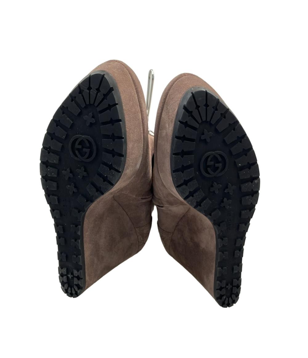 GUCCI ロングブーツ ウェッジソール レディース SIZE 36 1/2 (23.5cm) グッチ