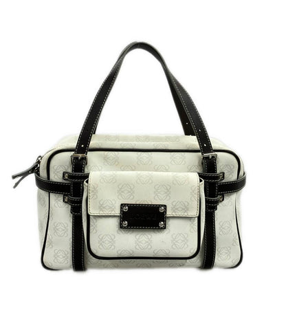 LOEWE ハンドバッグ アナグラム柄 PVC レザー 290502 レディース ロエベ