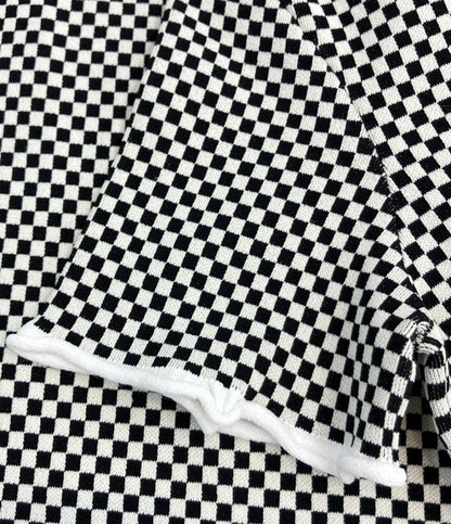 美品 ルイヴィトン チェッカー柄カットソー レディース SIZE S LOUIS VUITTON