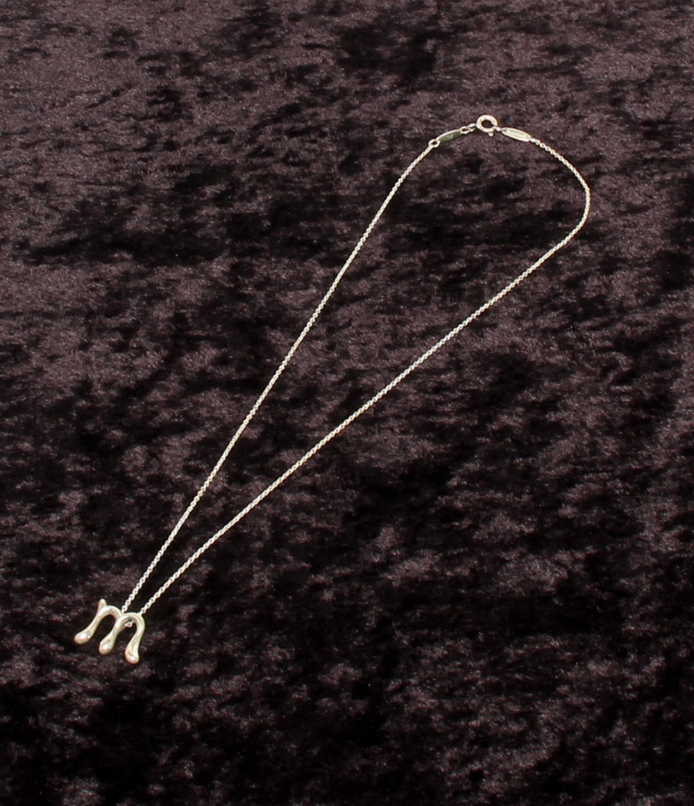 Tiffany & Co. ネックレス SV925 Alphabet Letter Pendant M エルサ･ペレッティ レディース ティファニー
