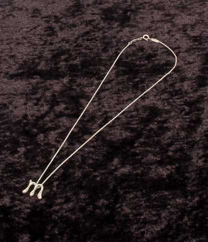 Tiffany & Co. ネックレス SV925 Alphabet Letter Pendant M エルサ･ペレッティ レディース ティファニー