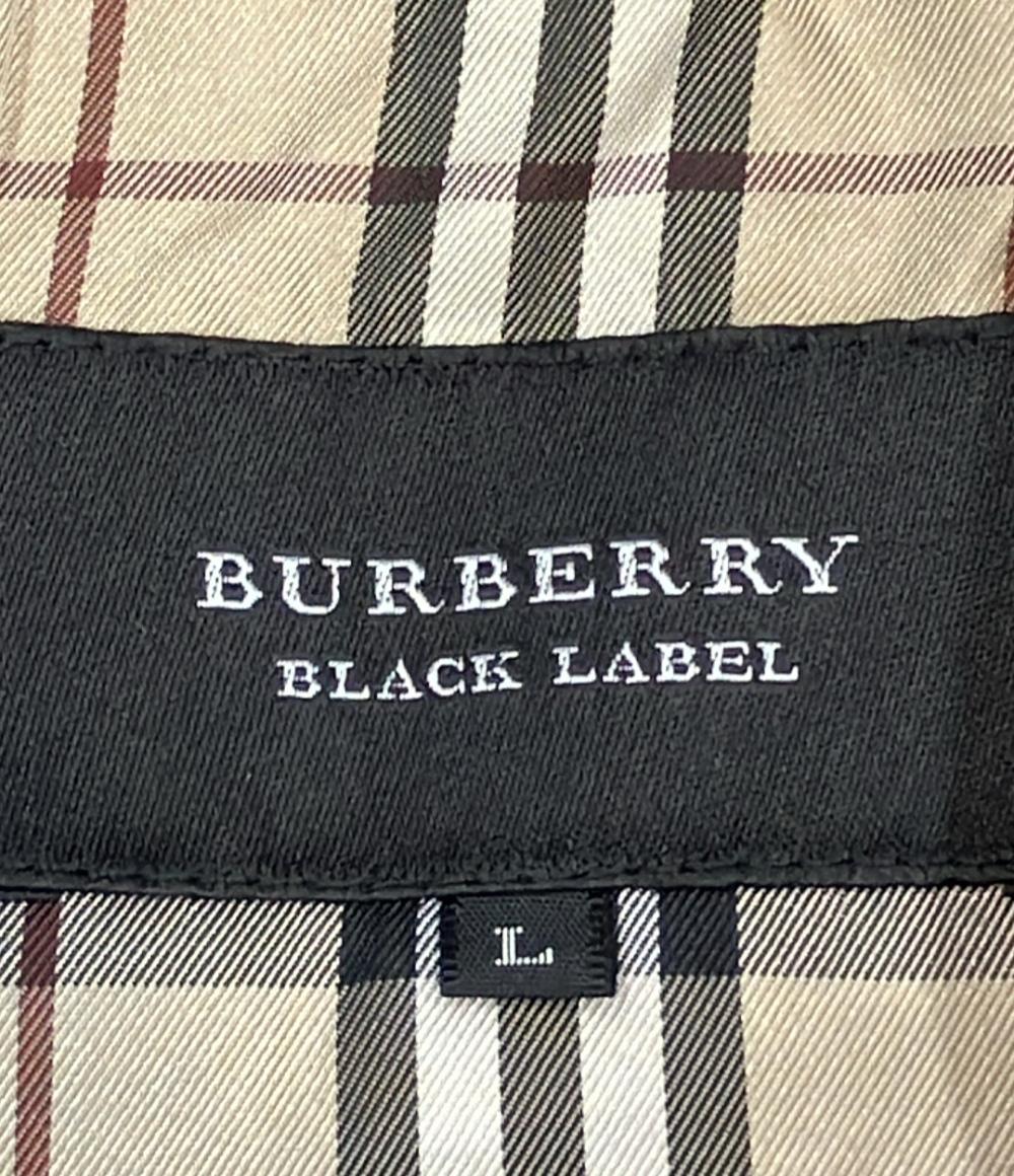 バーバリーブラックレーベル ダブルライダースジャケット メンズ SIZE L (L) BURBERRY BLACK LABEL