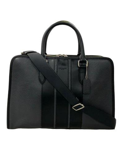 美品 COACH 2way ビジネスバッグ ブリーフケース ショルダーバッグ F72308 メンズ コーチ