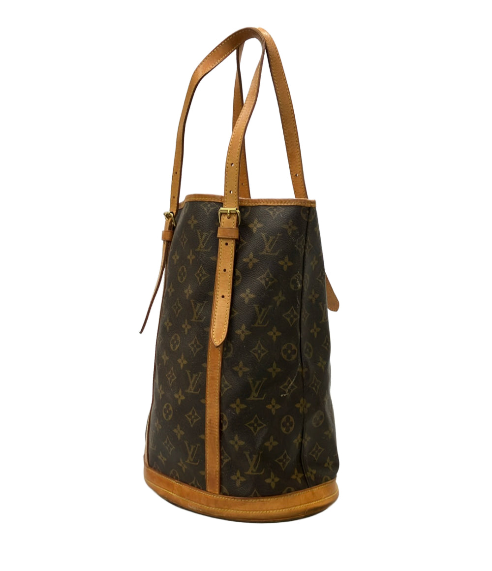 訳あり LOUIS VUITTON トートバッグ 肩掛け バケット GM モノグラム M42236 レディース ルイ・ヴィトン