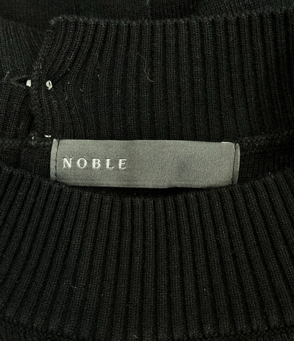 ノーブル ノースリーブニットワンピース レディース NOBLE